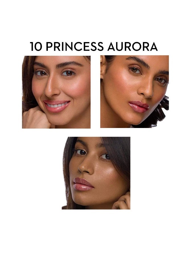 SUGAR Cosmetics - Time To Shine - Lip Gloss - 10 Princess Aurora (Golden beige with Shimmer) - 4.5 gms - High Shine Lip Gloss with Jojoba Oil - Image 4